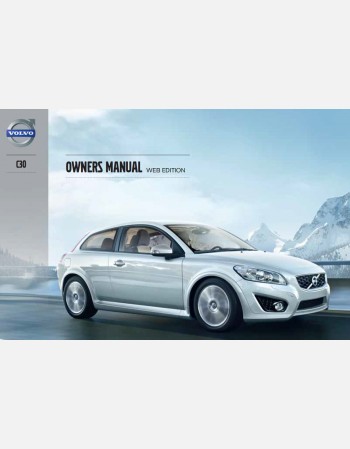 volvo c30 2013 owners manual